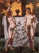 Hans Thoma Adam and Eve oil painting artist